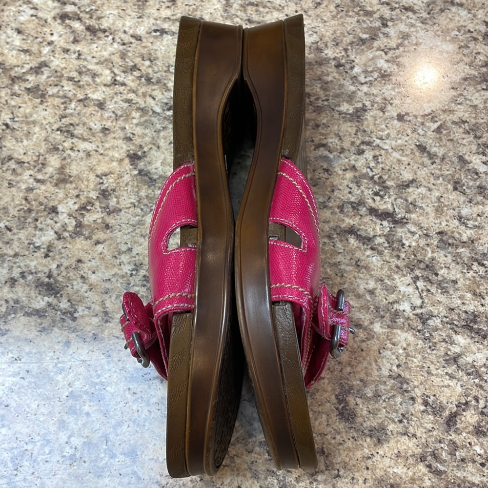Dr. Scholl’s Advanced Comfort Series Slide On Sandals. Pink. Size 8.  EUC - Picture 8 of 10